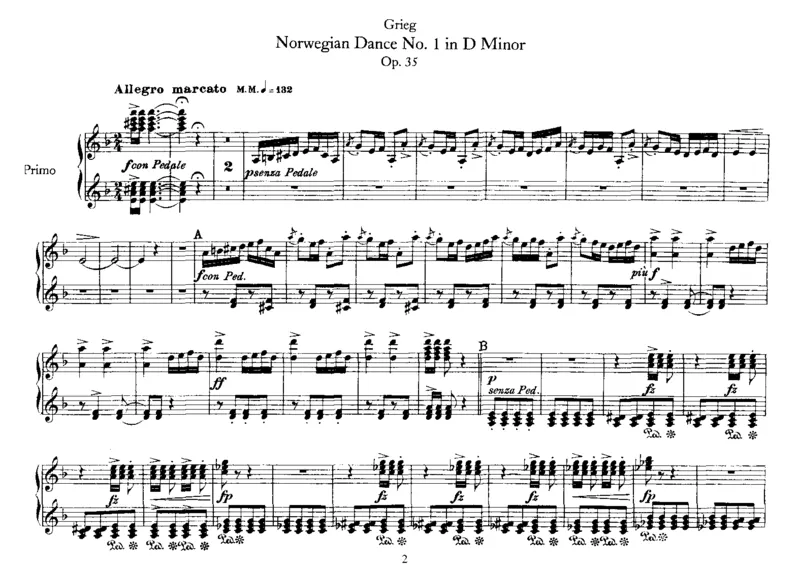 4NorwegianDances,Op35(4Hands)_一万首著名钢琴曲谱哈农贝多芬合集视频教学电子版高清无水印可打印_1古典钢琴知名音乐家谱_格里格钢琴谱全集_四手联弹
