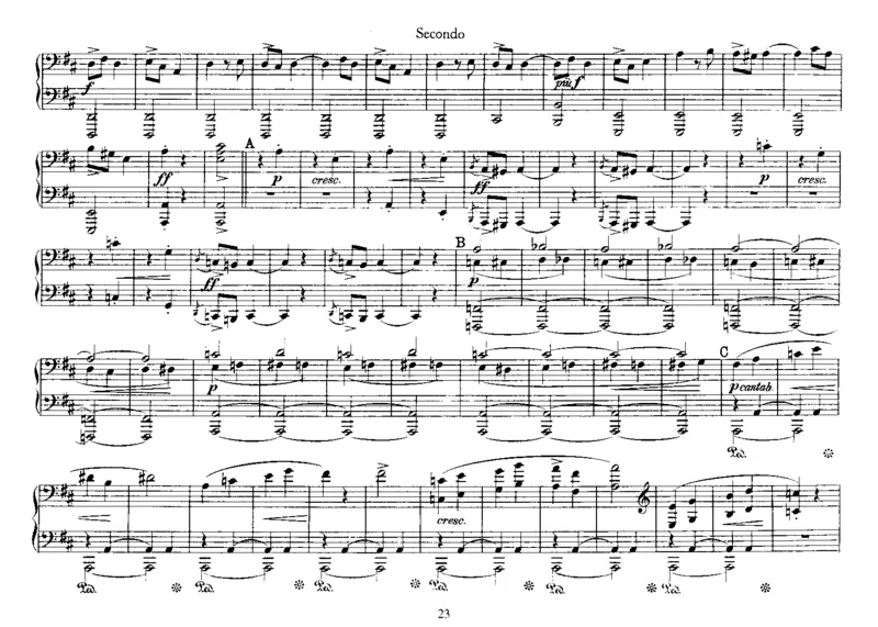 4NorwegianDances,Op35(4Hands)_一万首著名钢琴曲谱哈农贝多芬合集视频教学电子版高清无水印可打印_1古典钢琴知名音乐家谱_格里格钢琴谱全集_四手联弹