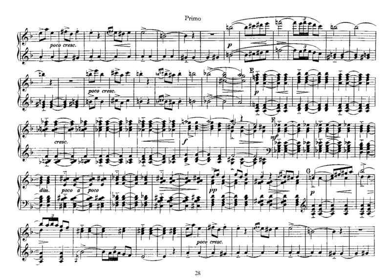 4NorwegianDances,Op35(4Hands)_一万首著名钢琴曲谱哈农贝多芬合集视频教学电子版高清无水印可打印_1古典钢琴知名音乐家谱_格里格钢琴谱全集_四手联弹