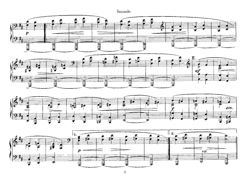 4NorwegianDances,Op35(4Hands)_一万首著名钢琴曲谱哈农贝多芬合集视频教学电子版高清无水印可打印_1古典钢琴知名音乐家谱_格里格钢琴谱全集_四手联弹