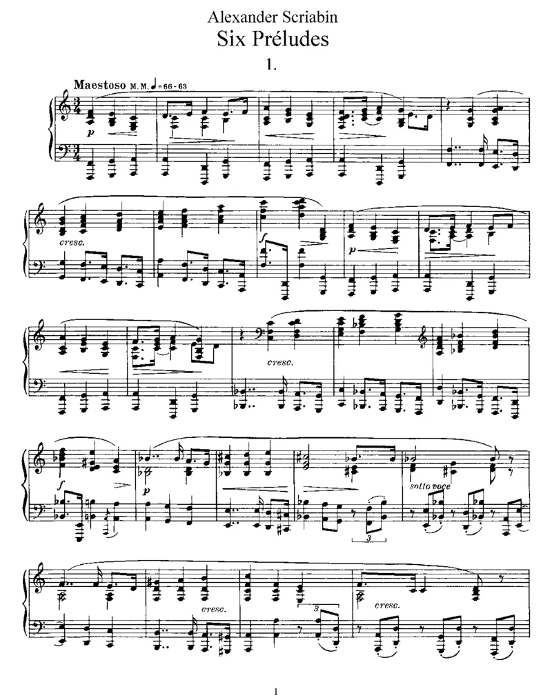 6Preludes,Op13_一万首著名钢琴曲谱哈农贝多芬合集视频教学电子版高清无水印可打印_1古典钢琴知名音乐家谱_斯克里亚宾钢琴谱全集_前奏曲