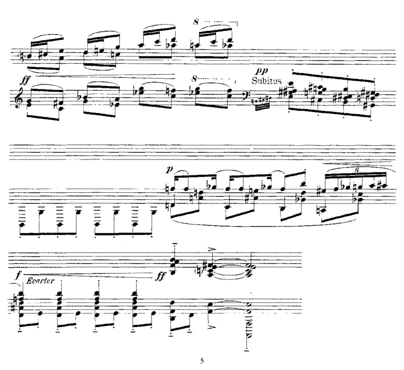 3VeritablesPreludesFlasques_一万首著名钢琴曲谱哈农贝多芬合集视频教学电子版高清无水印可打印_1古典钢琴知名音乐家谱_萨蒂钢琴谱全集