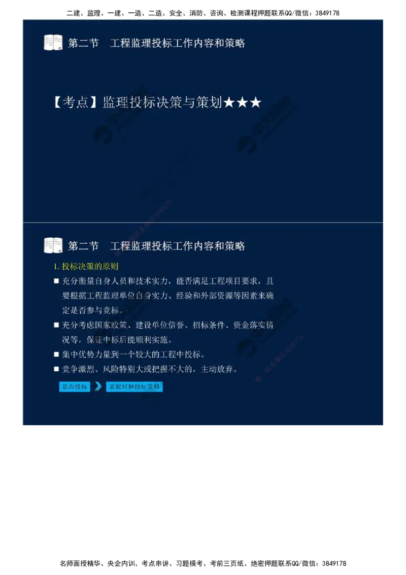 26.第五章-第二节-工程监理投标工作内容和策略.mp4_监理工程师_2025监理工程师_2025年监理工程师SVIP_2025年监理概论法规SVIP_02-基础精讲✿高端面授✿深度强化_讲义