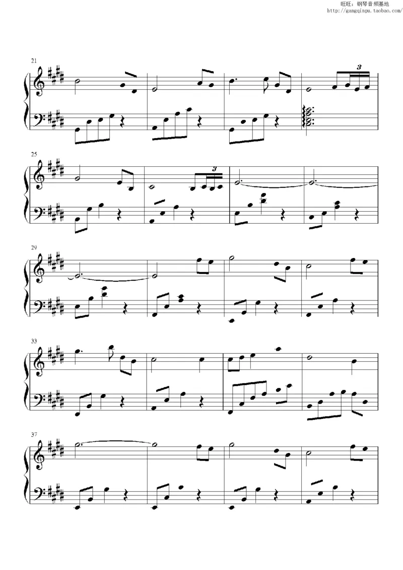 42、神秘园乐队整套钢琴谱（93页，共23首）_一万首著名钢琴曲谱哈农贝多芬合集视频教学电子版高清无水印可打印_3流行音乐谱_流行钢琴谱合集形式_高清PDF无水印