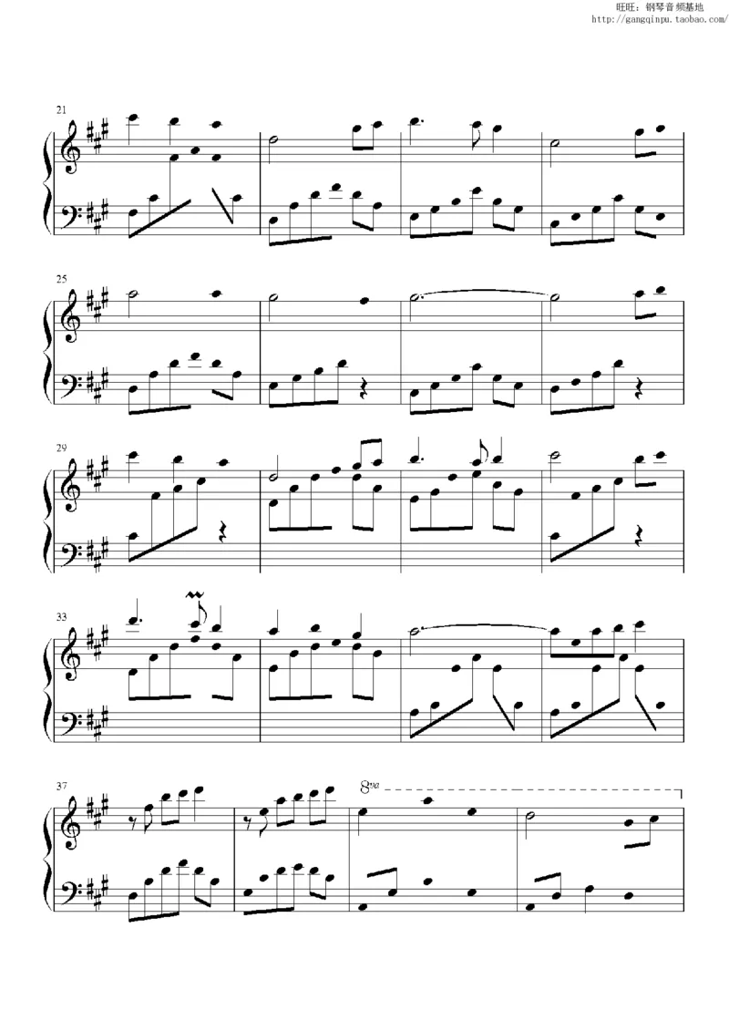 42、神秘园乐队整套钢琴谱（93页，共23首）_一万首著名钢琴曲谱哈农贝多芬合集视频教学电子版高清无水印可打印_3流行音乐谱_流行钢琴谱合集形式_高清PDF无水印