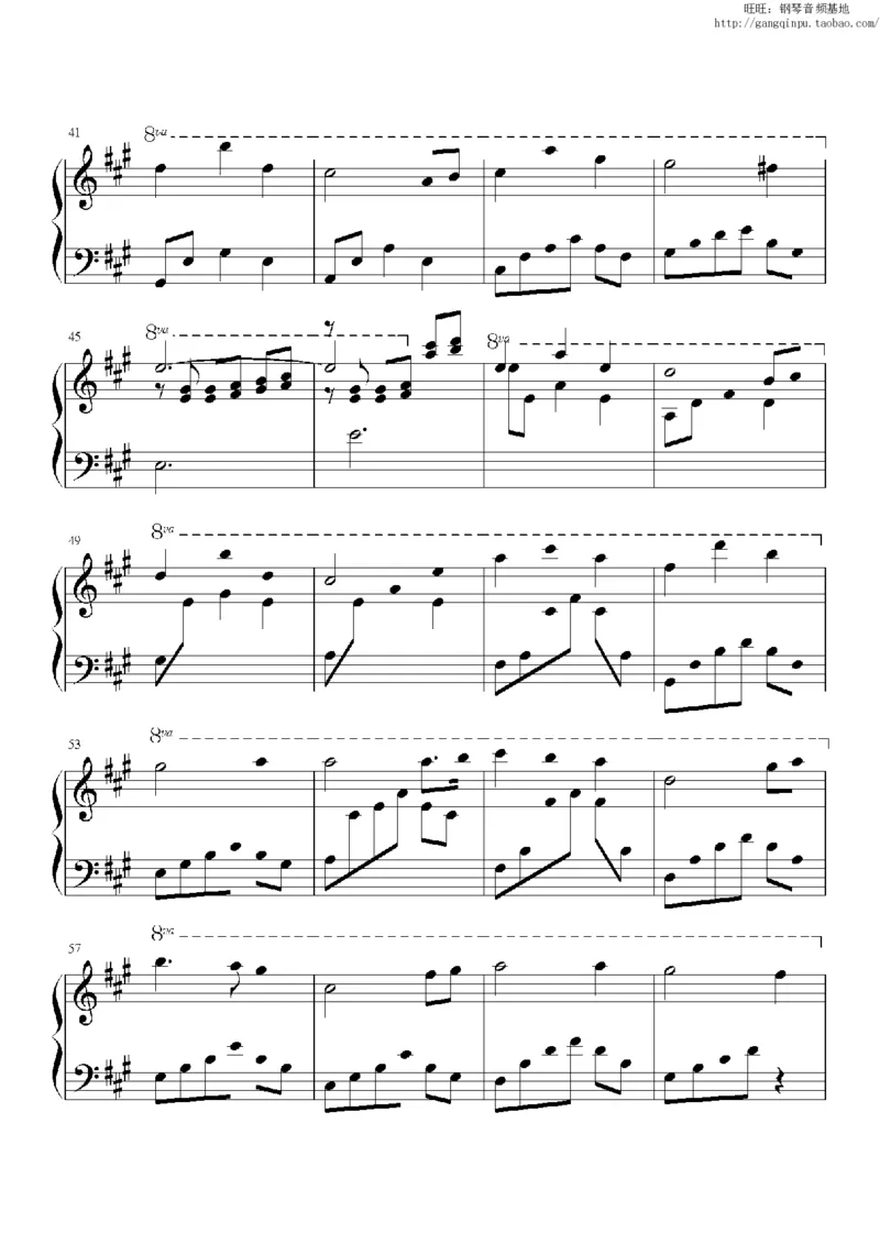 42、神秘园乐队整套钢琴谱（93页，共23首）_一万首著名钢琴曲谱哈农贝多芬合集视频教学电子版高清无水印可打印_3流行音乐谱_流行钢琴谱合集形式_高清PDF无水印
