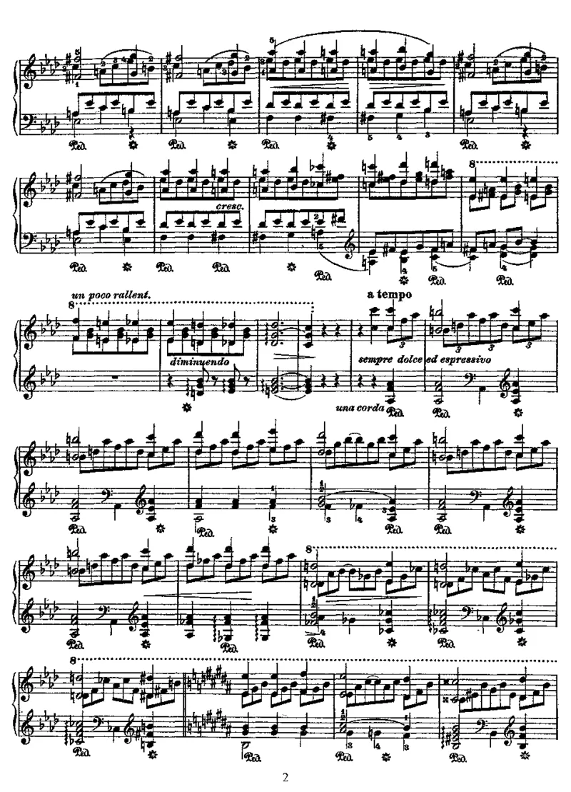 2Elegies_一万首著名钢琴曲谱哈农贝多芬合集视频教学电子版高清无水印可打印_1古典钢琴知名音乐家谱_李斯特钢琴谱全集_其他作品