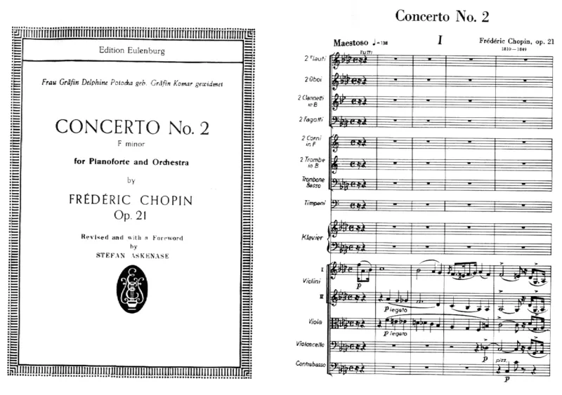 Chopin-2ndPianoConcertoinFMinor-FullScore_一万首著名钢琴曲谱哈农贝多芬合集视频教学电子版高清无水印可打印_1古典钢琴知名音乐家谱_肖邦钢琴谱全集_肖邦第二钢琴协奏曲