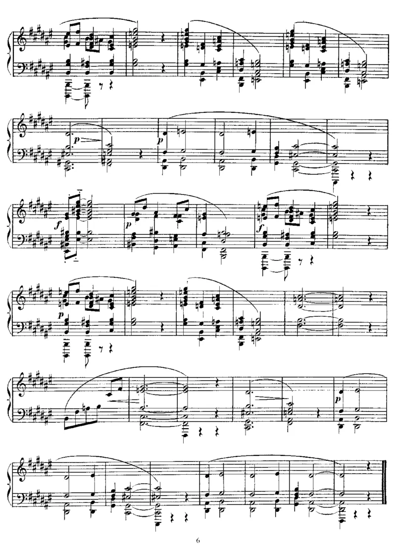 3Sarabandes_一万首著名钢琴曲谱哈农贝多芬合集视频教学电子版高清无水印可打印_1古典钢琴知名音乐家谱_萨蒂钢琴谱全集