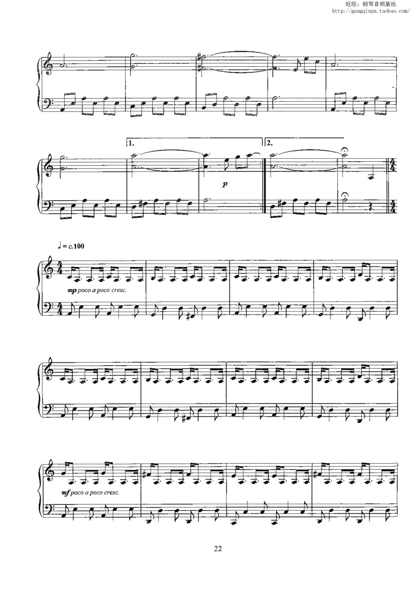 34、意大利钢琴家LudovicoEinaudi《夜之书》（90页，共13首）_一万首著名钢琴曲谱哈农贝多芬合集视频教学电子版高清无水印可打印_3流行音乐谱_流行钢琴谱合集形式_高清PDF无水印