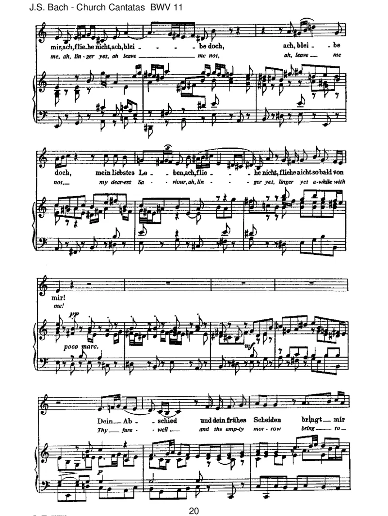 BWV11LobetGottinseinenReichen(AscensionOratorio)_一万首著名钢琴曲谱哈农贝多芬合集视频教学电子版高清无水印可打印_1古典钢琴知名音乐家谱_巴赫钢琴谱全集_J.S巴赫作品全集