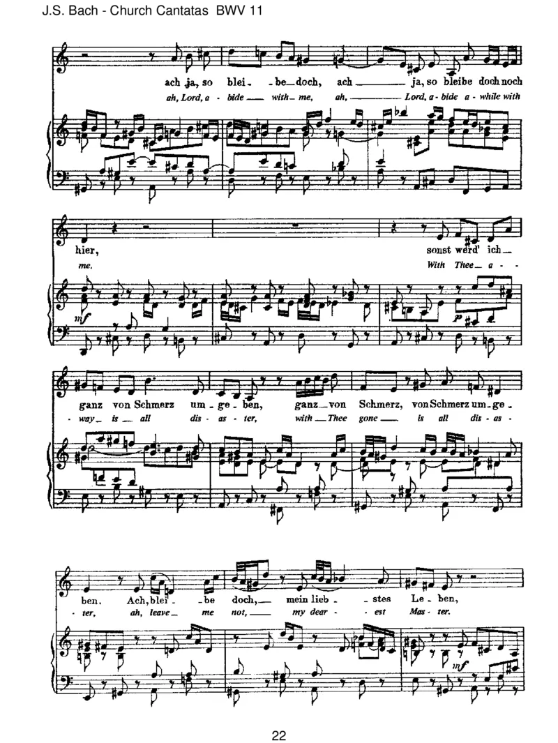 BWV11LobetGottinseinenReichen(AscensionOratorio)_一万首著名钢琴曲谱哈农贝多芬合集视频教学电子版高清无水印可打印_1古典钢琴知名音乐家谱_巴赫钢琴谱全集_J.S巴赫作品全集