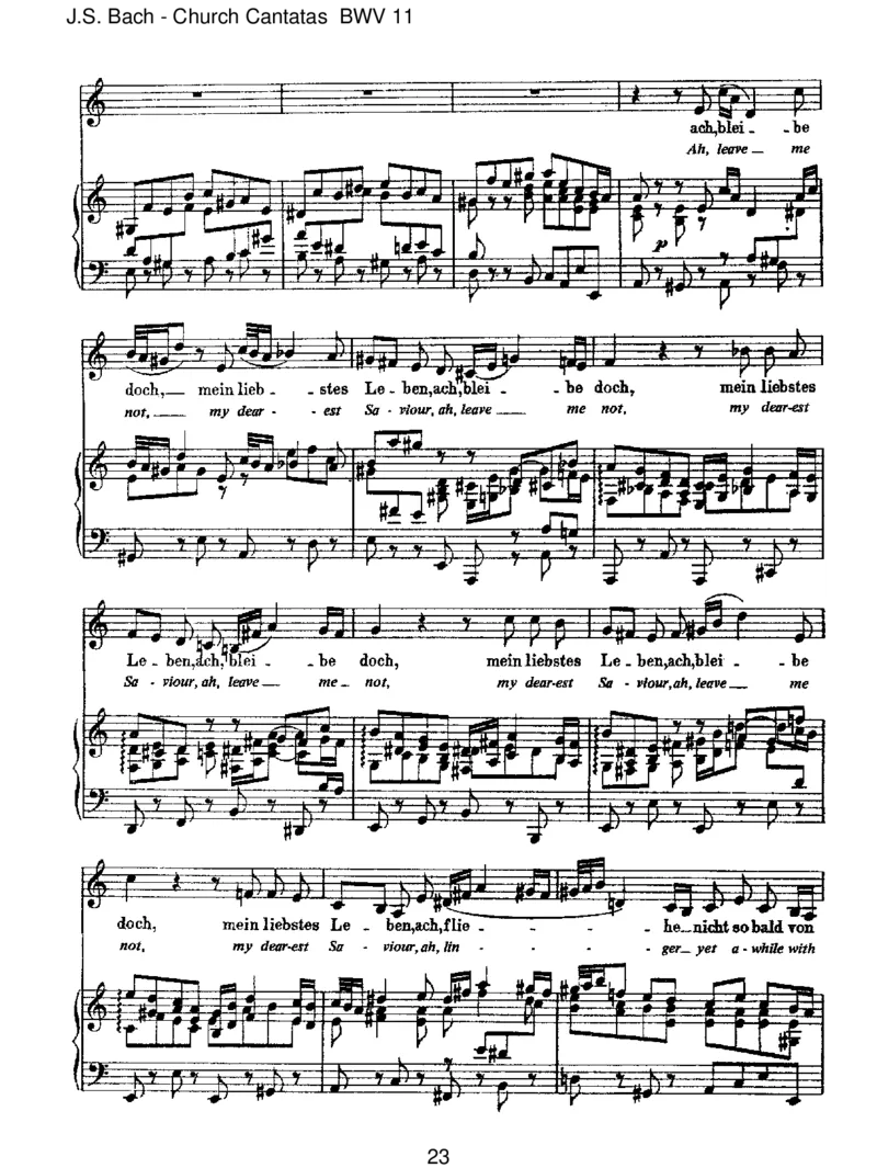 BWV11LobetGottinseinenReichen(AscensionOratorio)_一万首著名钢琴曲谱哈农贝多芬合集视频教学电子版高清无水印可打印_1古典钢琴知名音乐家谱_巴赫钢琴谱全集_J.S巴赫作品全集