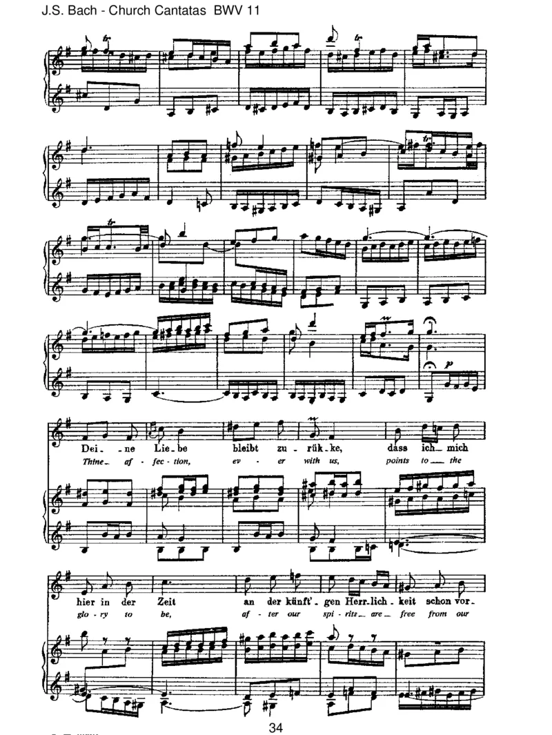 BWV11LobetGottinseinenReichen(AscensionOratorio)_一万首著名钢琴曲谱哈农贝多芬合集视频教学电子版高清无水印可打印_1古典钢琴知名音乐家谱_巴赫钢琴谱全集_J.S巴赫作品全集
