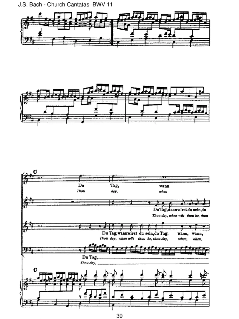 BWV11LobetGottinseinenReichen(AscensionOratorio)_一万首著名钢琴曲谱哈农贝多芬合集视频教学电子版高清无水印可打印_1古典钢琴知名音乐家谱_巴赫钢琴谱全集_J.S巴赫作品全集