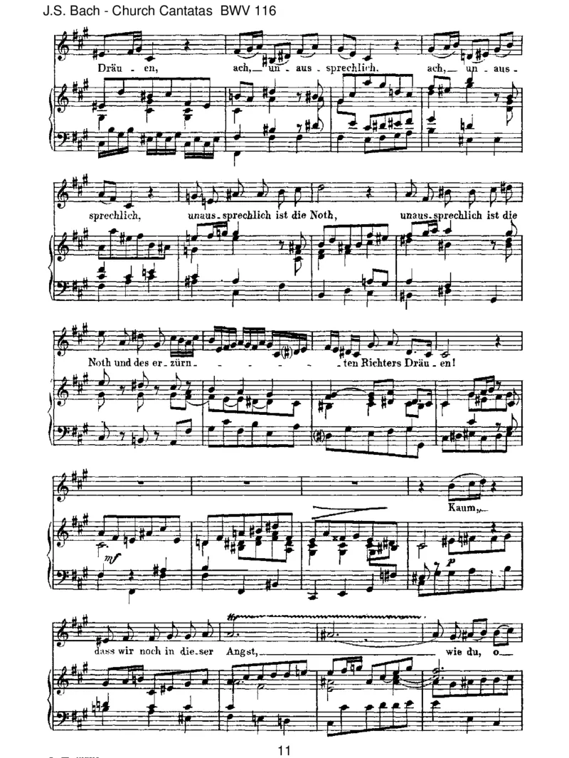 BWV116DuFriedef&uuml;rst,HerrJesuChrist_一万首著名钢琴曲谱哈农贝多芬合集视频教学电子版高清无水印可打印_1古典钢琴知名音乐家谱_巴赫钢琴谱全集_J.S巴赫作品全集