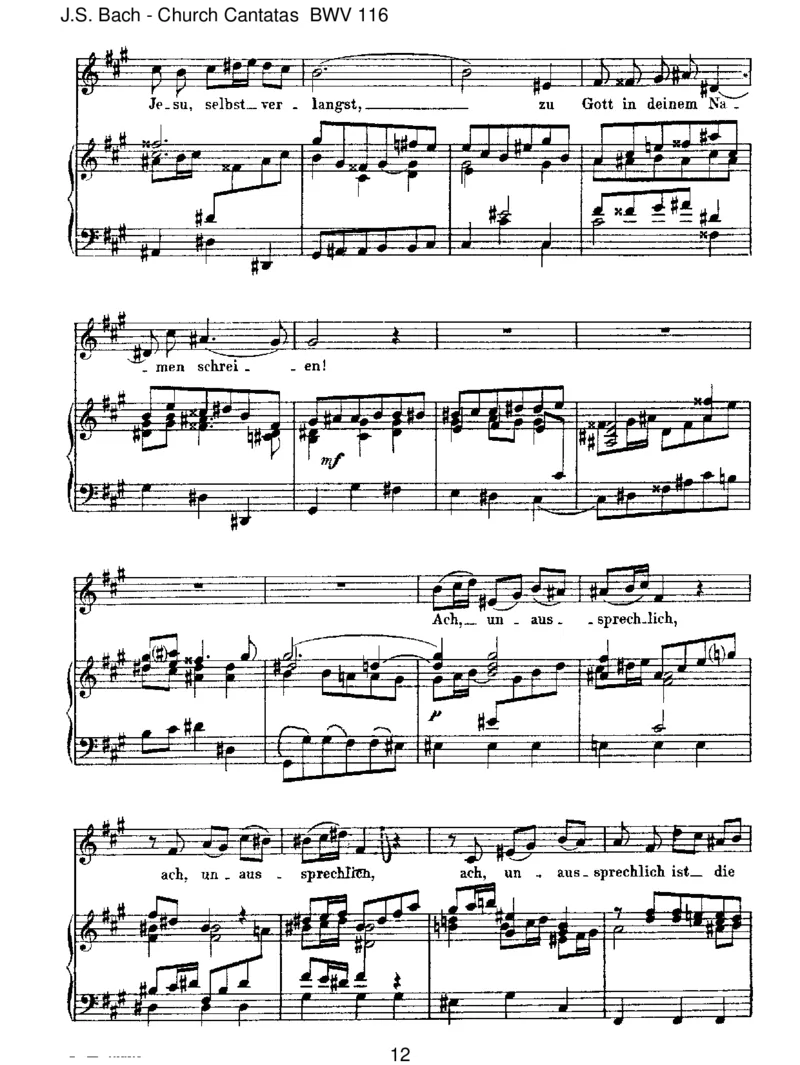 BWV116DuFriedef&uuml;rst,HerrJesuChrist_一万首著名钢琴曲谱哈农贝多芬合集视频教学电子版高清无水印可打印_1古典钢琴知名音乐家谱_巴赫钢琴谱全集_J.S巴赫作品全集