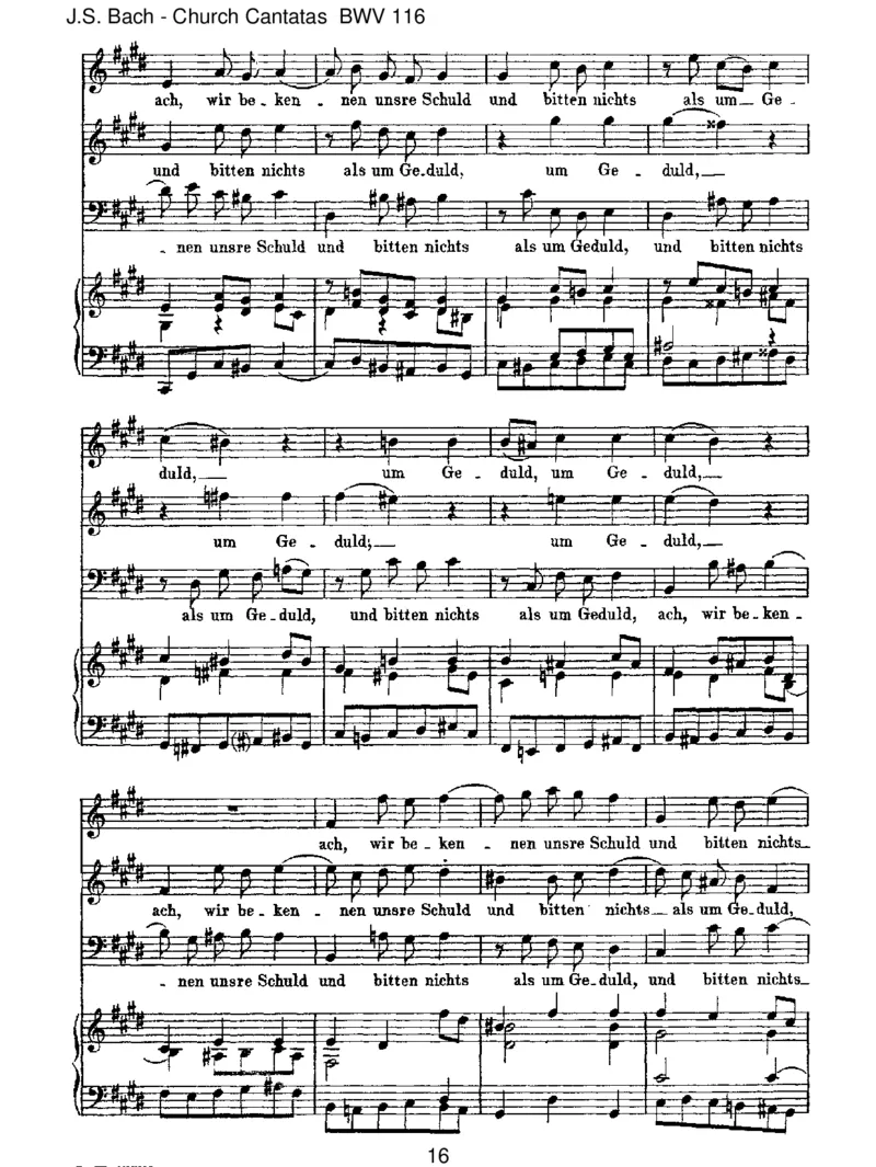 BWV116DuFriedef&uuml;rst,HerrJesuChrist_一万首著名钢琴曲谱哈农贝多芬合集视频教学电子版高清无水印可打印_1古典钢琴知名音乐家谱_巴赫钢琴谱全集_J.S巴赫作品全集