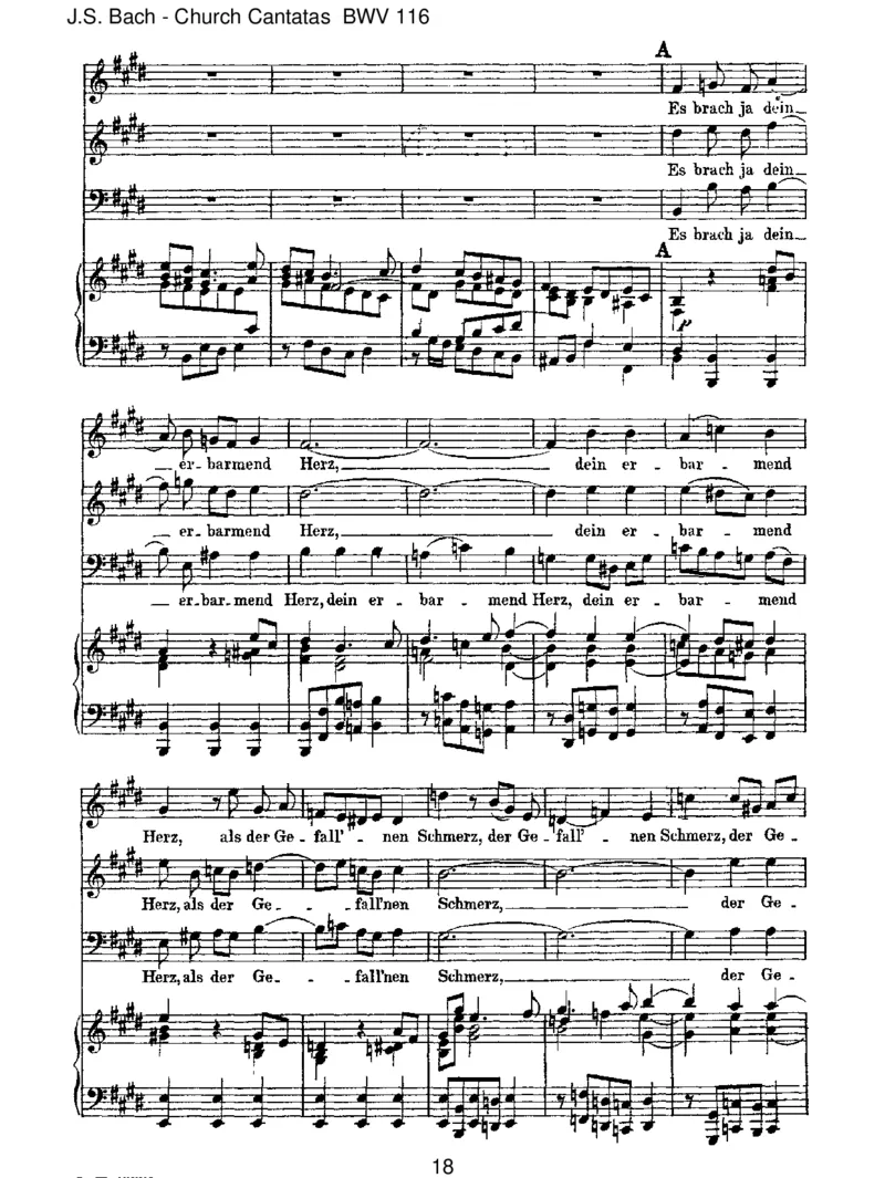 BWV116DuFriedef&uuml;rst,HerrJesuChrist_一万首著名钢琴曲谱哈农贝多芬合集视频教学电子版高清无水印可打印_1古典钢琴知名音乐家谱_巴赫钢琴谱全集_J.S巴赫作品全集