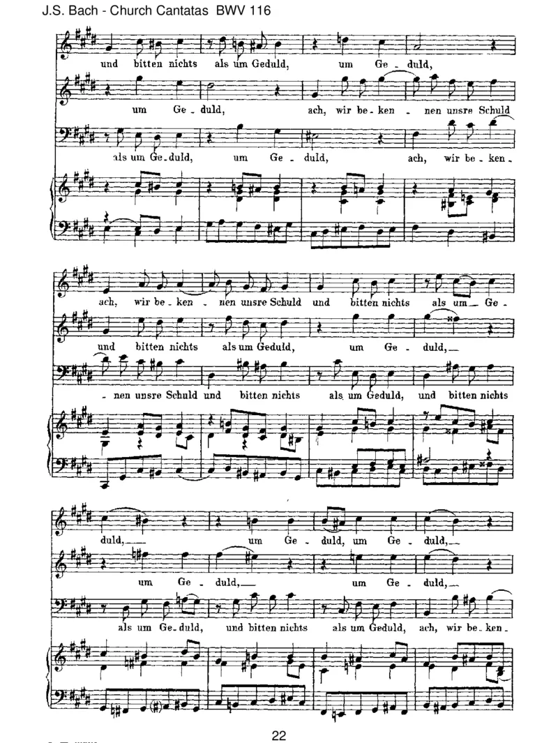 BWV116DuFriedef&uuml;rst,HerrJesuChrist_一万首著名钢琴曲谱哈农贝多芬合集视频教学电子版高清无水印可打印_1古典钢琴知名音乐家谱_巴赫钢琴谱全集_J.S巴赫作品全集