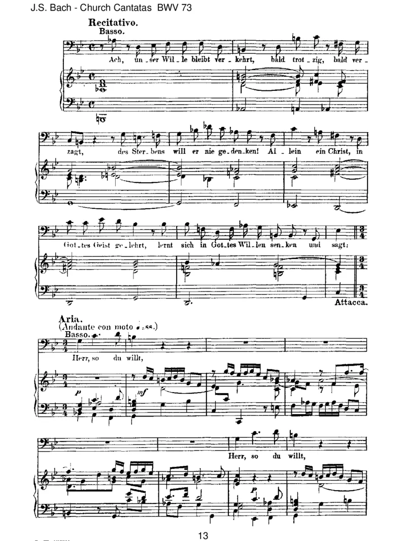 BWV73Herr,wieduwillst,soschicksmitmir_一万首著名钢琴曲谱哈农贝多芬合集视频教学电子版高清无水印可打印_1古典钢琴知名音乐家谱_巴赫钢琴谱全集_J.S巴赫作品全集