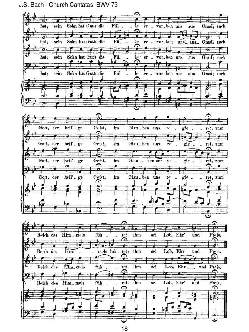 BWV73Herr,wieduwillst,soschicksmitmir_一万首著名钢琴曲谱哈农贝多芬合集视频教学电子版高清无水印可打印_1古典钢琴知名音乐家谱_巴赫钢琴谱全集_J.S巴赫作品全集