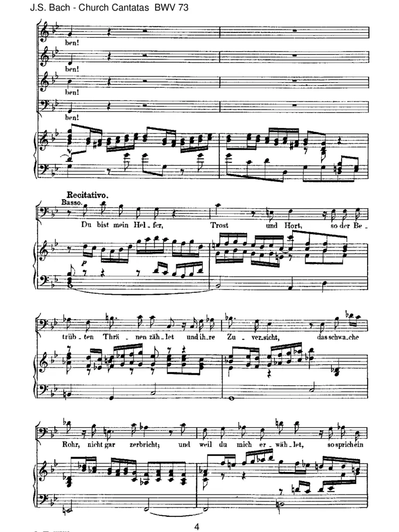 BWV73Herr,wieduwillst,soschicksmitmir_一万首著名钢琴曲谱哈农贝多芬合集视频教学电子版高清无水印可打印_1古典钢琴知名音乐家谱_巴赫钢琴谱全集_J.S巴赫作品全集