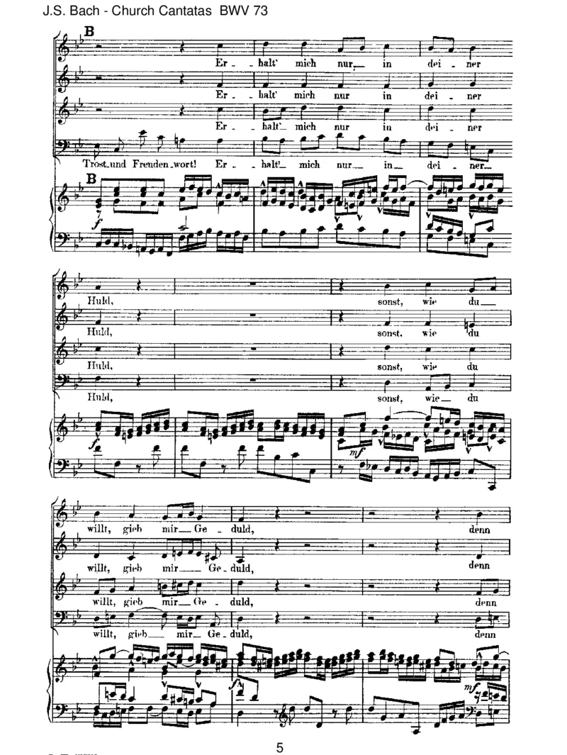 BWV73Herr,wieduwillst,soschicksmitmir_一万首著名钢琴曲谱哈农贝多芬合集视频教学电子版高清无水印可打印_1古典钢琴知名音乐家谱_巴赫钢琴谱全集_J.S巴赫作品全集