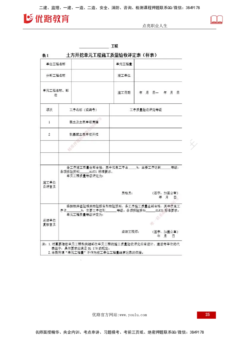 25年监理《质量（水利）》第1-3章讲义（打印版）_监理工程师_2025监理工程师_2025年监理工程师SVIP_2025年监理水利控制SVIP_02-基础精讲✿高端面授✿深度强化_00.新教材补录