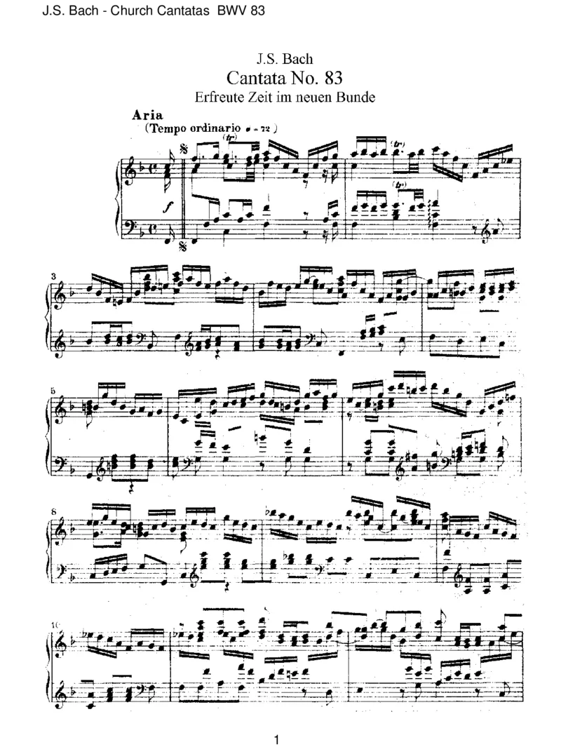 BWV83ErfreuteZeitimneuenBunde_一万首著名钢琴曲谱哈农贝多芬合集视频教学电子版高清无水印可打印_1古典钢琴知名音乐家谱_巴赫钢琴谱全集_J.S巴赫作品全集_JohannSebastianBach(1685-1750)巴赫