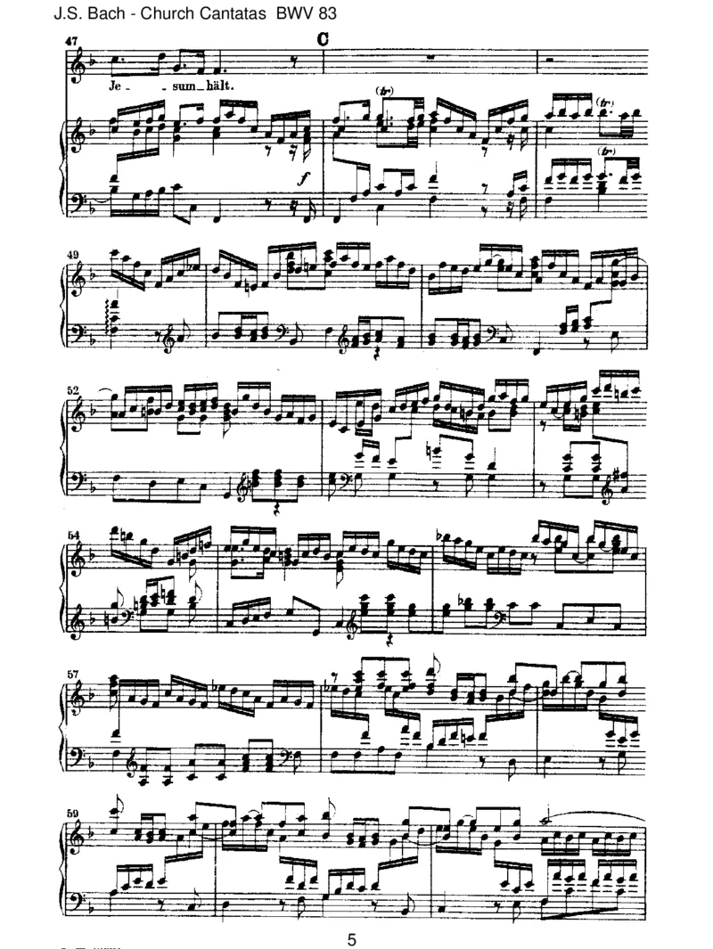 BWV83ErfreuteZeitimneuenBunde_一万首著名钢琴曲谱哈农贝多芬合集视频教学电子版高清无水印可打印_1古典钢琴知名音乐家谱_巴赫钢琴谱全集_J.S巴赫作品全集_JohannSebastianBach(1685-1750)巴赫