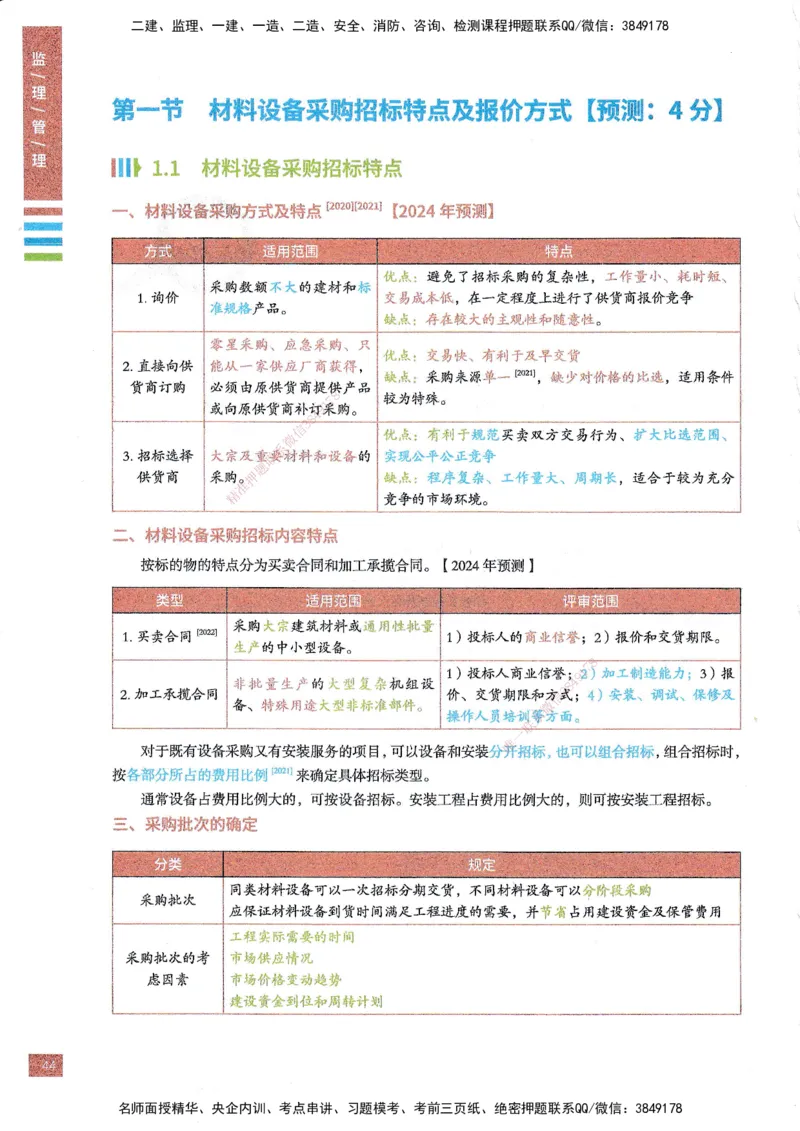 25年监理合同-四色笔记_监理工程师_2025监理工程师_2025年监理工程师SVIP_2025年监理合同管理SVIP_01-精华文档✿电子教材✿历年真题_11-合同《四色笔记》SMR
