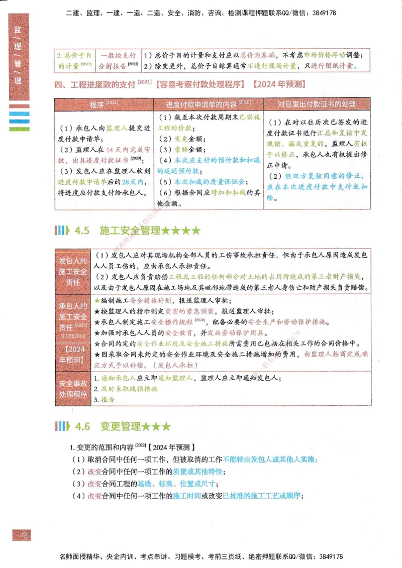 25年监理合同-四色笔记_监理工程师_2025监理工程师_2025年监理工程师SVIP_2025年监理合同管理SVIP_01-精华文档✿电子教材✿历年真题_11-合同《四色笔记》SMR