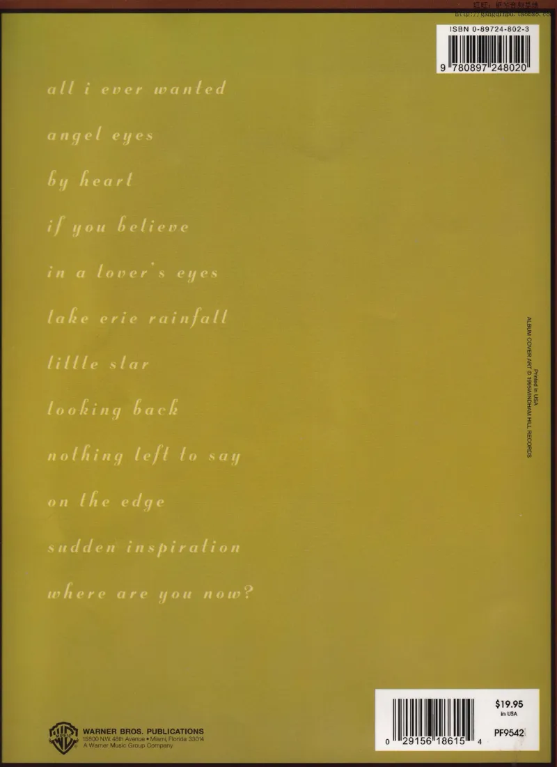 37、轻音乐家JimBrickman钢琴曲集（174页，共23首）_一万首著名钢琴曲谱哈农贝多芬合集视频教学电子版高清无水印可打印_3流行音乐谱_流行钢琴谱合集形式_高清PDF无水印