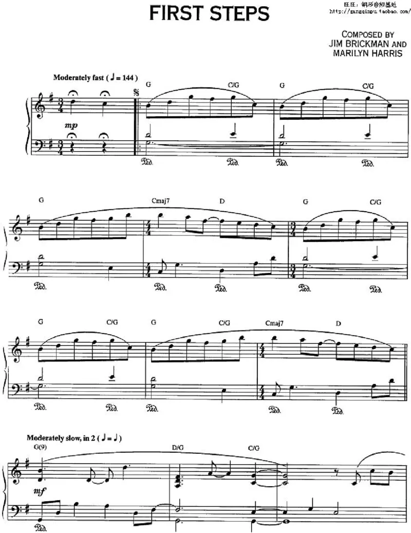 37、轻音乐家JimBrickman钢琴曲集（174页，共23首）_一万首著名钢琴曲谱哈农贝多芬合集视频教学电子版高清无水印可打印_3流行音乐谱_流行钢琴谱合集形式_高清PDF无水印