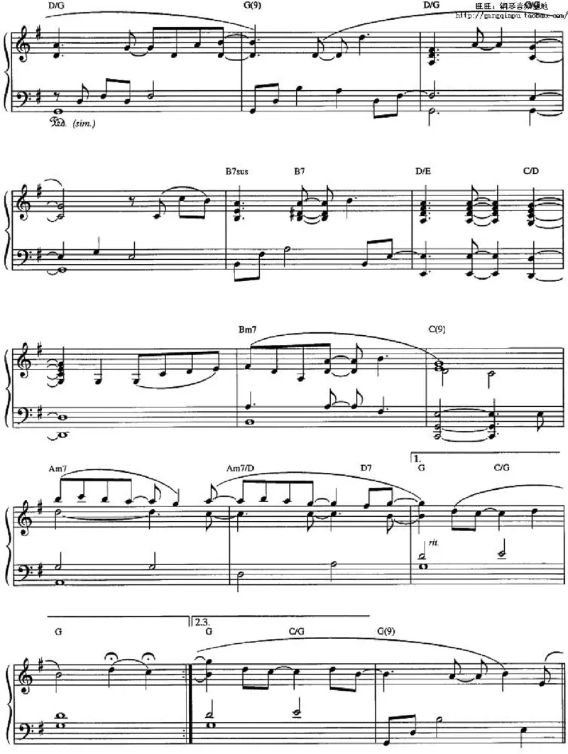 37、轻音乐家JimBrickman钢琴曲集（174页，共23首）_一万首著名钢琴曲谱哈农贝多芬合集视频教学电子版高清无水印可打印_3流行音乐谱_流行钢琴谱合集形式_高清PDF无水印