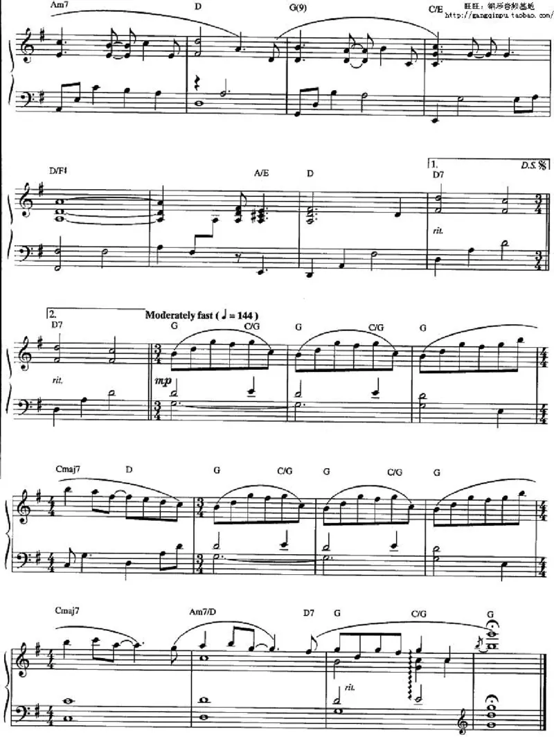 37、轻音乐家JimBrickman钢琴曲集（174页，共23首）_一万首著名钢琴曲谱哈农贝多芬合集视频教学电子版高清无水印可打印_3流行音乐谱_流行钢琴谱合集形式_高清PDF无水印