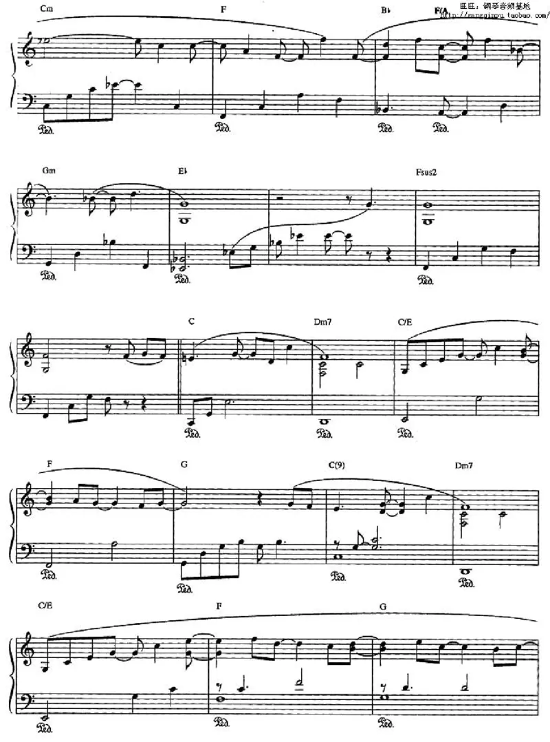 37、轻音乐家JimBrickman钢琴曲集（174页，共23首）_一万首著名钢琴曲谱哈农贝多芬合集视频教学电子版高清无水印可打印_3流行音乐谱_流行钢琴谱合集形式_高清PDF无水印