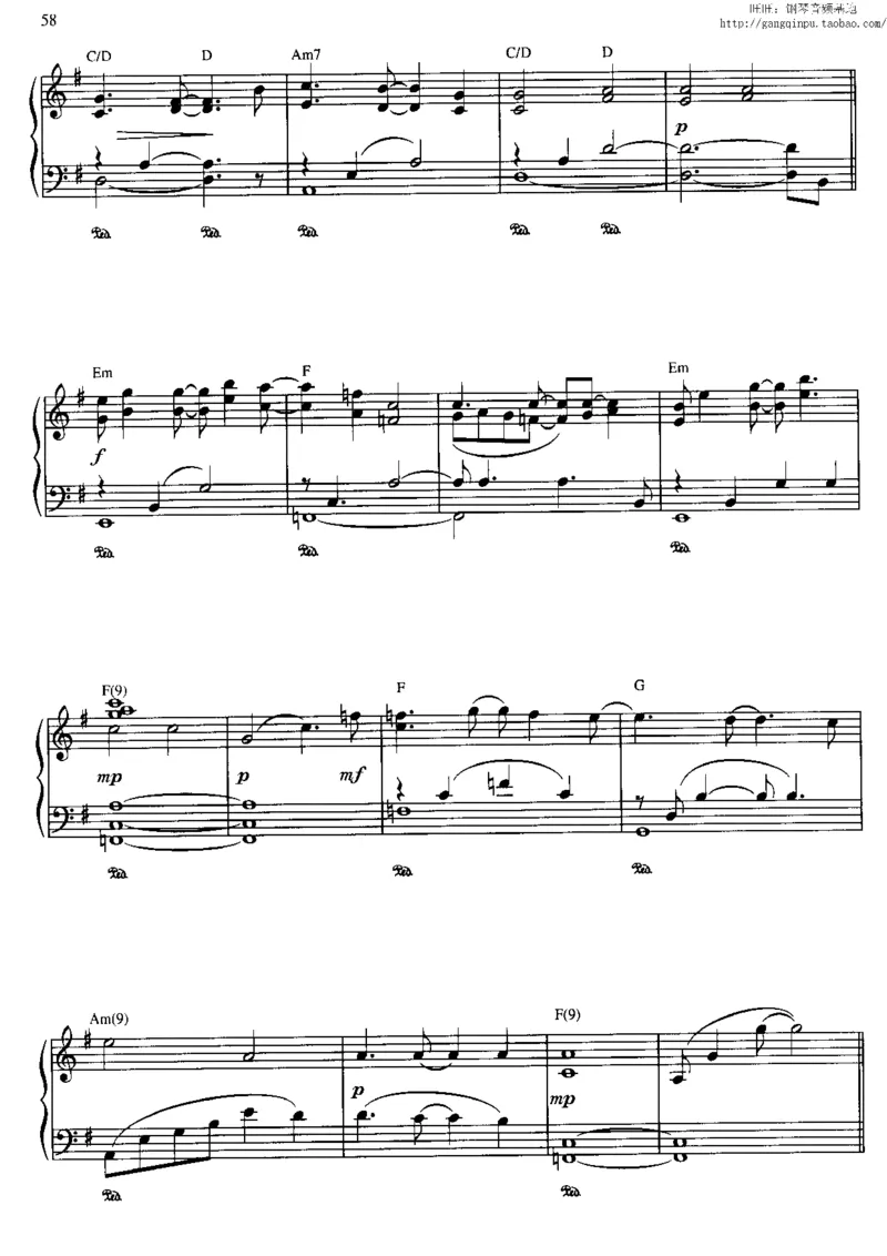 37、轻音乐家JimBrickman钢琴曲集（174页，共23首）_一万首著名钢琴曲谱哈农贝多芬合集视频教学电子版高清无水印可打印_3流行音乐谱_流行钢琴谱合集形式_高清PDF无水印