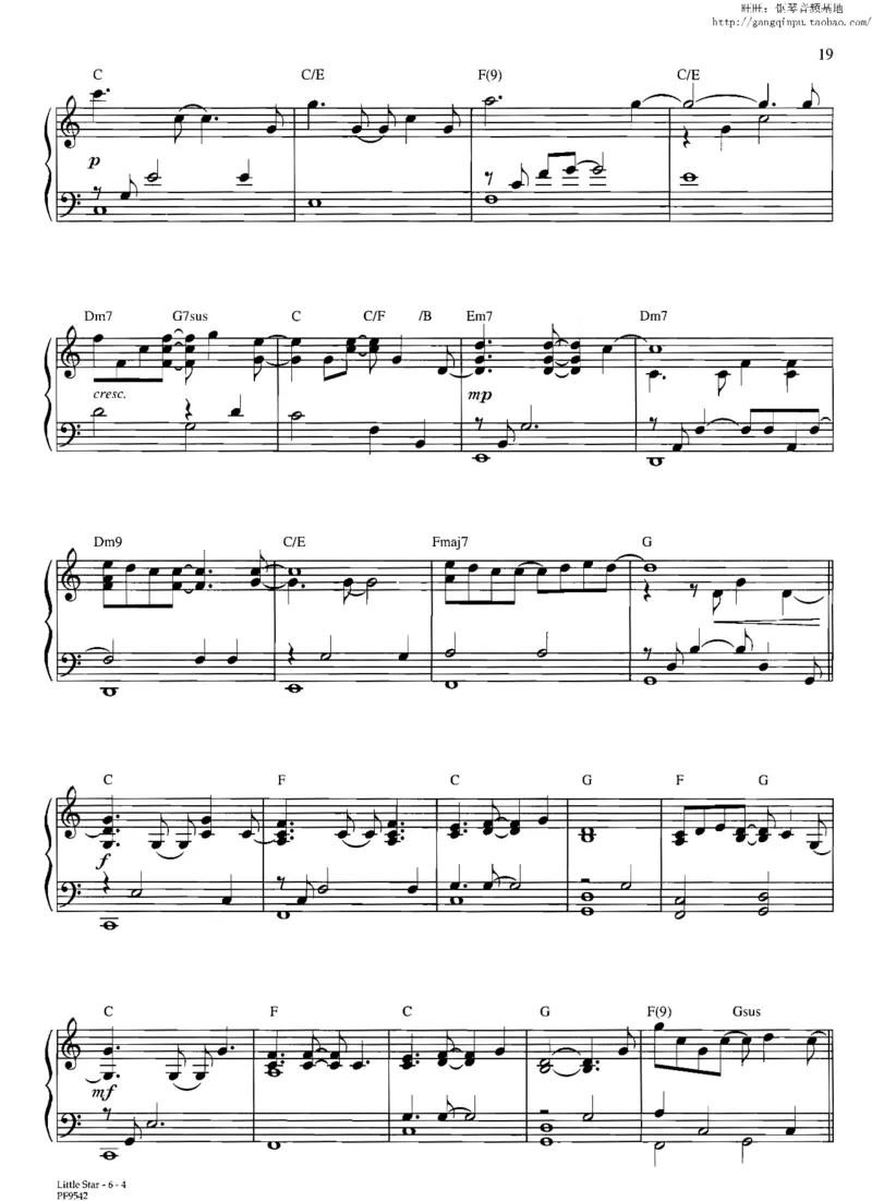 37、轻音乐家JimBrickman钢琴曲集（174页，共23首）_一万首著名钢琴曲谱哈农贝多芬合集视频教学电子版高清无水印可打印_3流行音乐谱_流行钢琴谱合集形式_高清PDF无水印