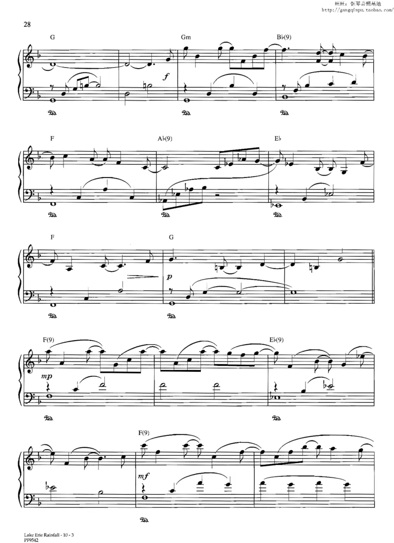 37、轻音乐家JimBrickman钢琴曲集（174页，共23首）_一万首著名钢琴曲谱哈农贝多芬合集视频教学电子版高清无水印可打印_3流行音乐谱_流行钢琴谱合集形式_高清PDF无水印