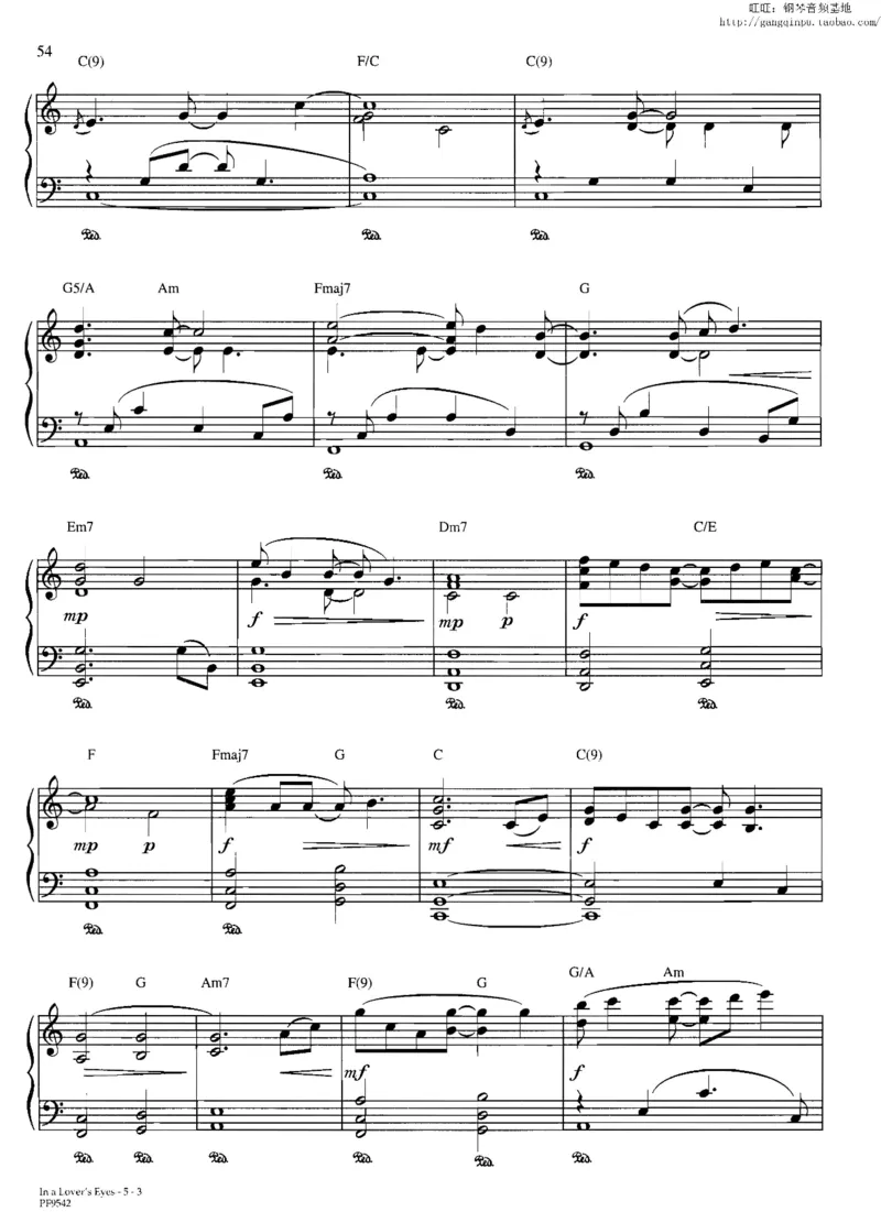 37、轻音乐家JimBrickman钢琴曲集（174页，共23首）_一万首著名钢琴曲谱哈农贝多芬合集视频教学电子版高清无水印可打印_3流行音乐谱_流行钢琴谱合集形式_高清PDF无水印