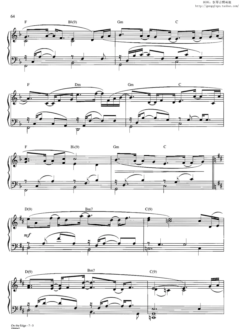 37、轻音乐家JimBrickman钢琴曲集（174页，共23首）_一万首著名钢琴曲谱哈农贝多芬合集视频教学电子版高清无水印可打印_3流行音乐谱_流行钢琴谱合集形式_高清PDF无水印