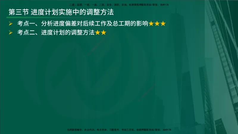 25年《进度控制（土建）》第4章讲义（在线版）_监理工程师_2025监理工程师_2025年监理工程师SVIP_2025年监理土建控制SVIP_02-基础精讲✿高端面授✿深度强化
