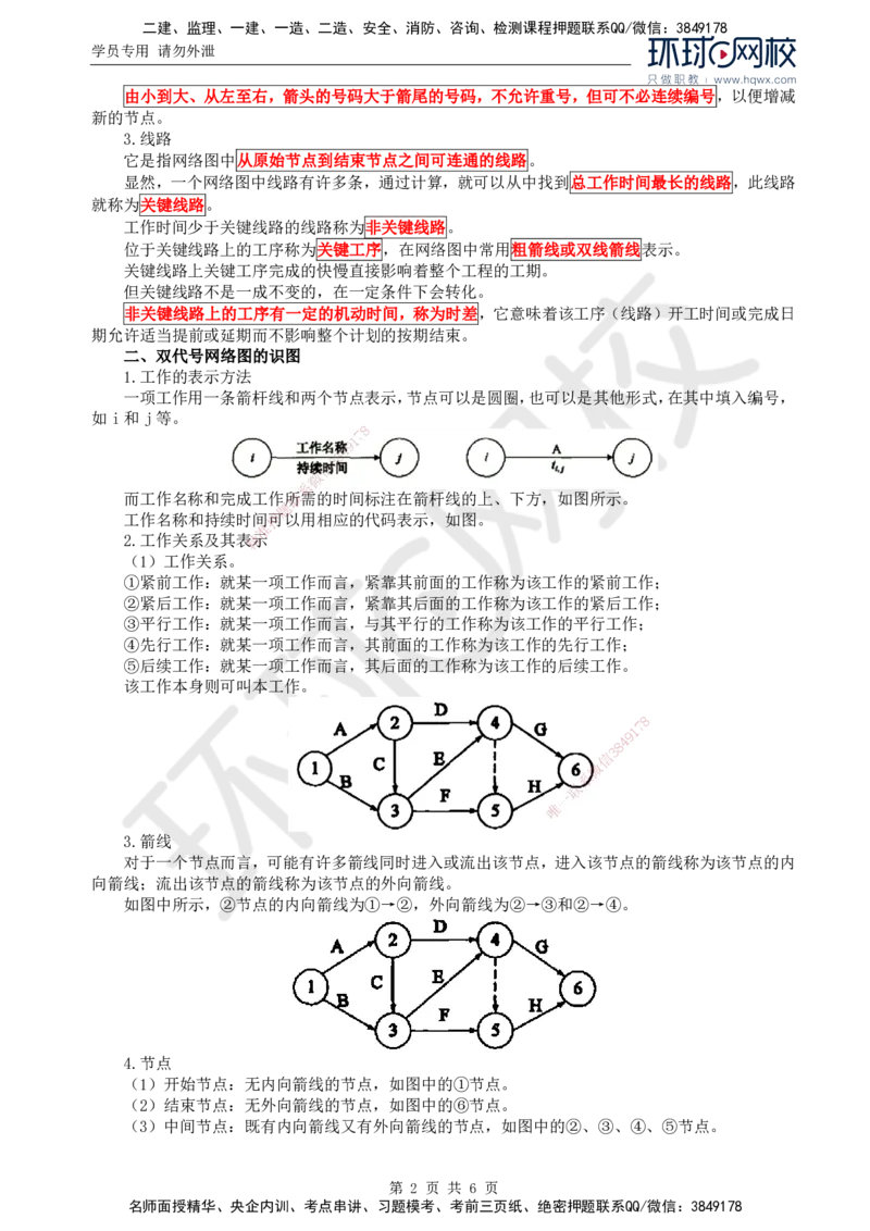 62.基础知识：第三章第四节双代号网络图（一）_监理工程师_2025监理工程师_2025年监理工程师SVIP_2025年监理交通控制SVIP_02-基础精讲✿高端面授✿深度强化