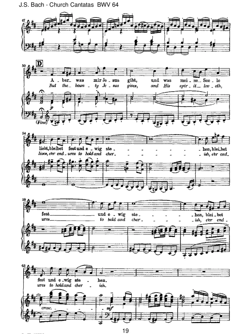 BWV64Sehet,welcheineLiebe_一万首著名钢琴曲谱哈农贝多芬合集视频教学电子版高清无水印可打印_1古典钢琴知名音乐家谱_巴赫钢琴谱全集_J.S巴赫作品全集_JohannSebastianBach(1685-1750)巴赫