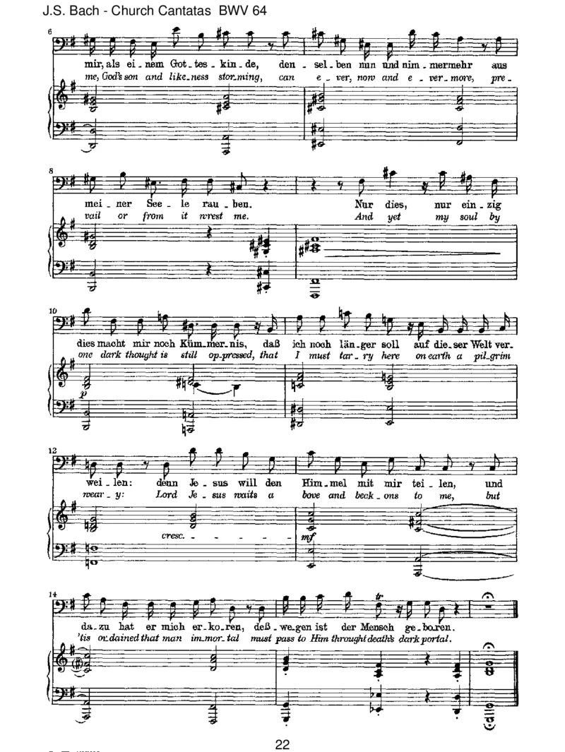 BWV64Sehet,welcheineLiebe_一万首著名钢琴曲谱哈农贝多芬合集视频教学电子版高清无水印可打印_1古典钢琴知名音乐家谱_巴赫钢琴谱全集_J.S巴赫作品全集_JohannSebastianBach(1685-1750)巴赫