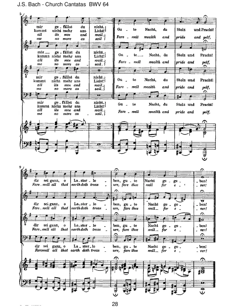 BWV64Sehet,welcheineLiebe_一万首著名钢琴曲谱哈农贝多芬合集视频教学电子版高清无水印可打印_1古典钢琴知名音乐家谱_巴赫钢琴谱全集_J.S巴赫作品全集_JohannSebastianBach(1685-1750)巴赫