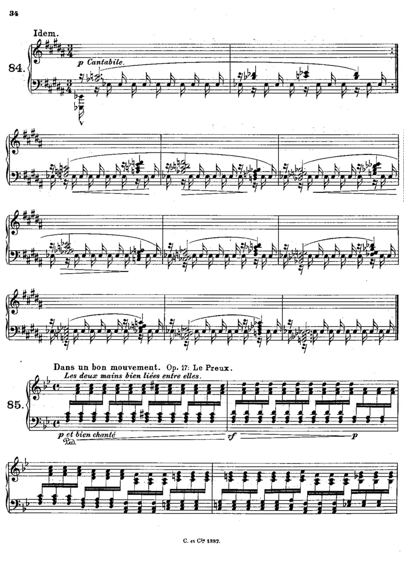 AlkanExercises(ViannadaMotta,Jos&eacute;)_一万首著名钢琴曲谱哈农贝多芬合集视频教学电子版高清无水印可打印_1古典钢琴知名音乐家谱_超高难度钢琴谱_一些练习曲