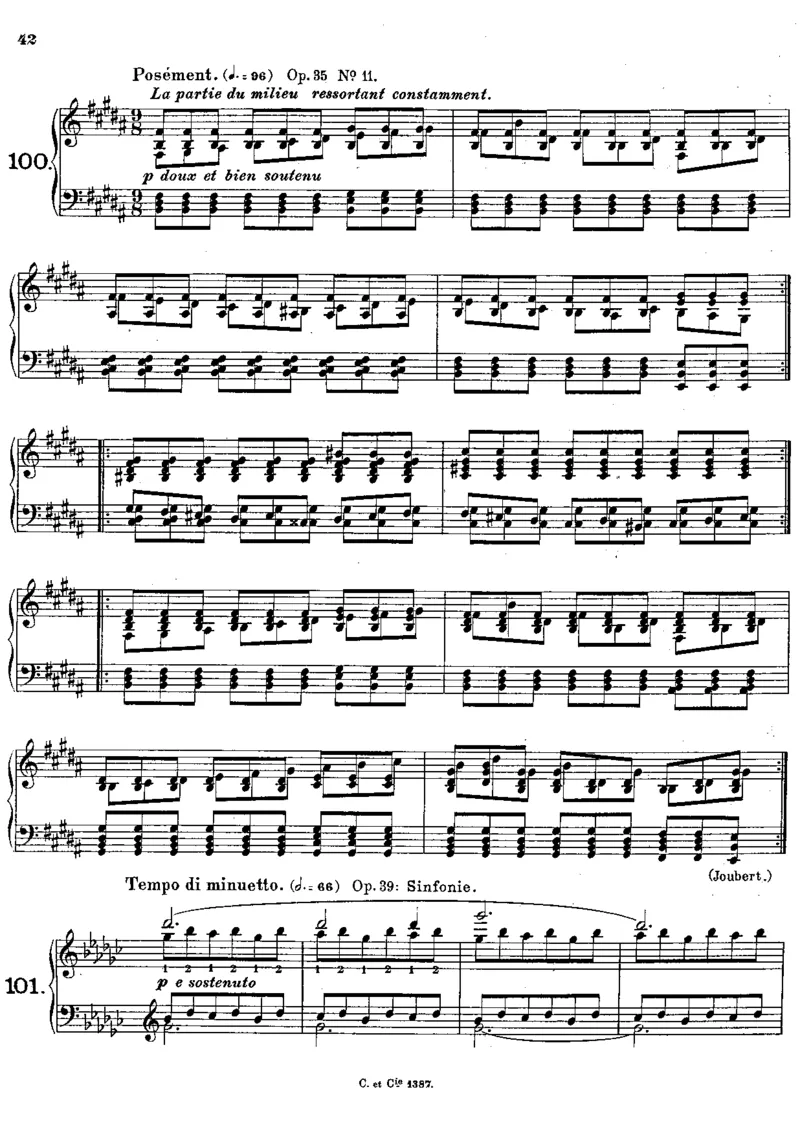 AlkanExercises(ViannadaMotta,Jos&eacute;)_一万首著名钢琴曲谱哈农贝多芬合集视频教学电子版高清无水印可打印_1古典钢琴知名音乐家谱_超高难度钢琴谱_一些练习曲